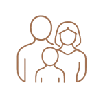 Families managing boundaries, in-law dynamics, co-parenting