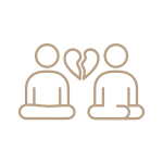 Couples with communication gaps, recurring fights, emotional distance